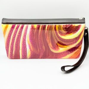 Elegant Multicolor Clutch Bag